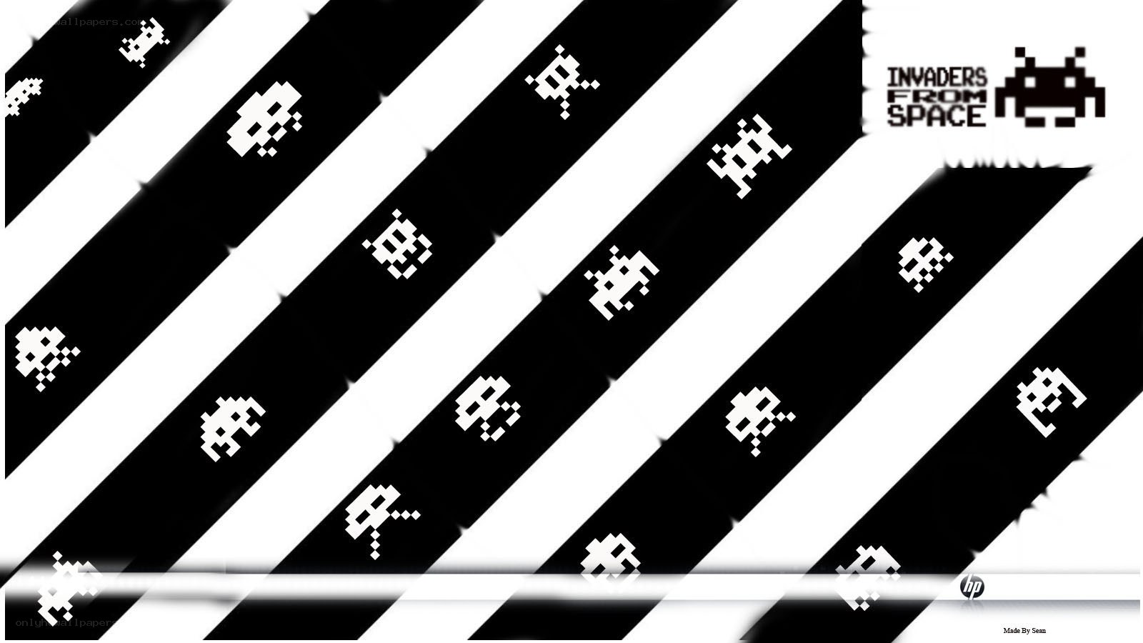 Space Invaders wallpaper