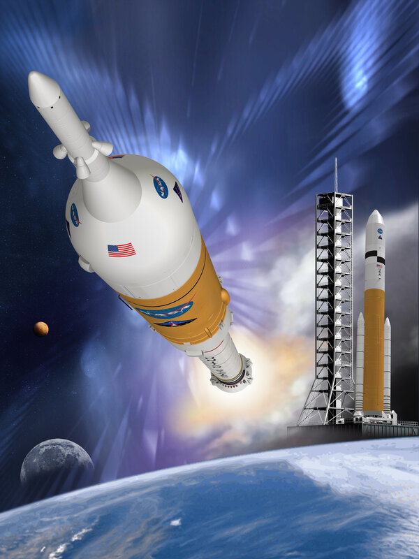 Space launch and rocket