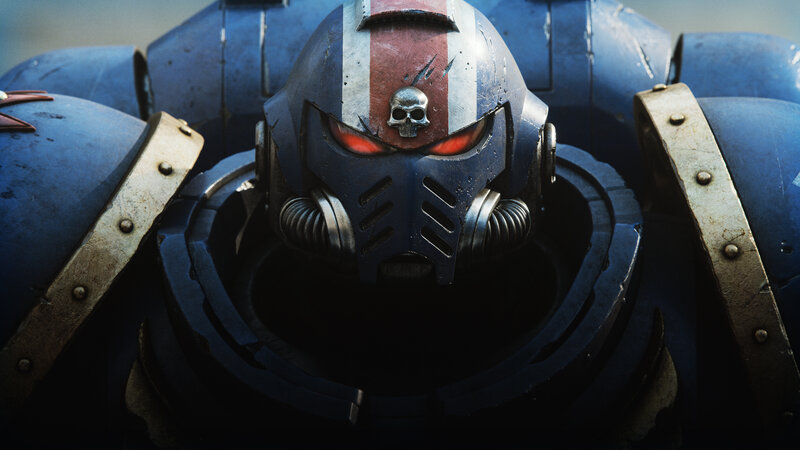 Space Marine Helmet — Blue