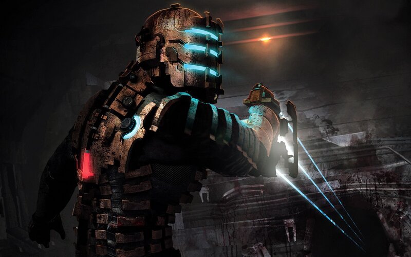 Space Marine in Armor — Black, Dramatic, Tense
