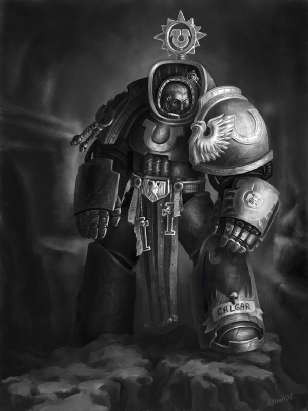 Space Marine in Armor