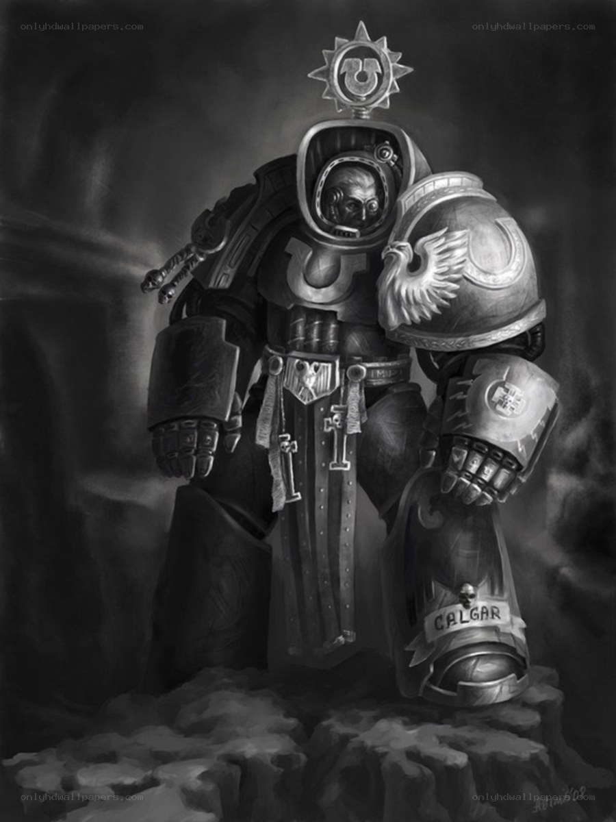 Space Marine in Armor