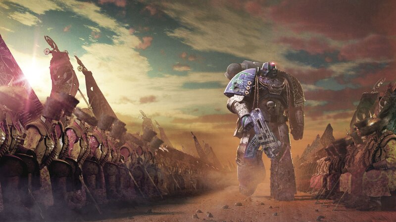 Space Marine Leading Troops — Brown