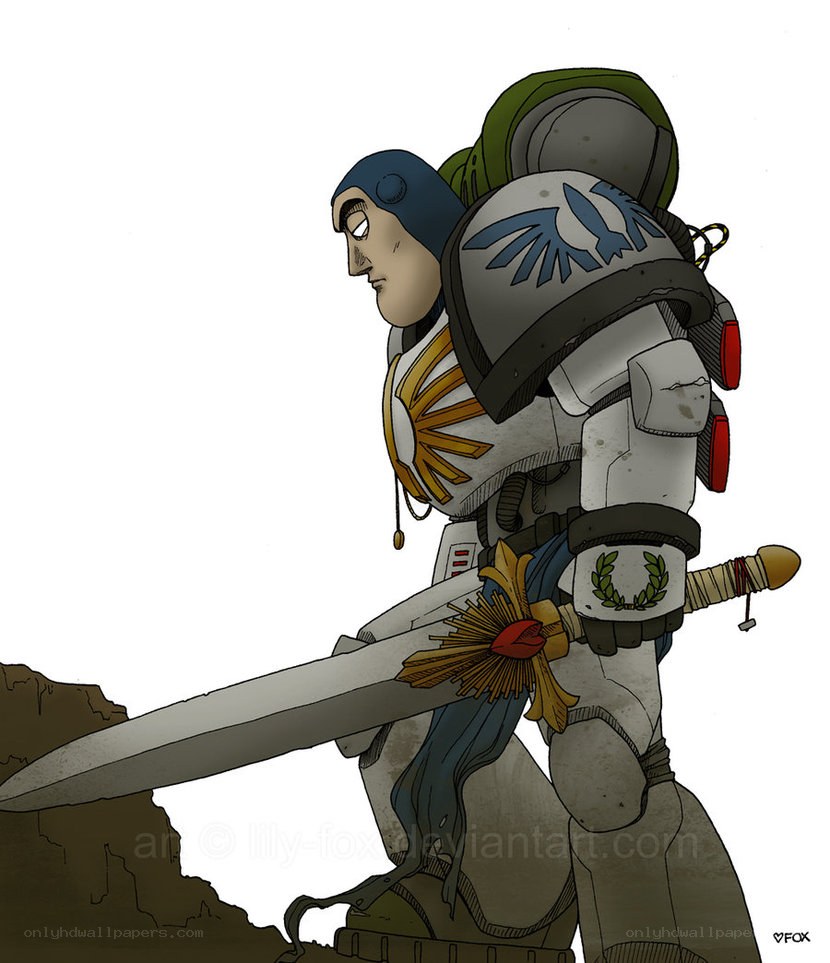 space marine warrior