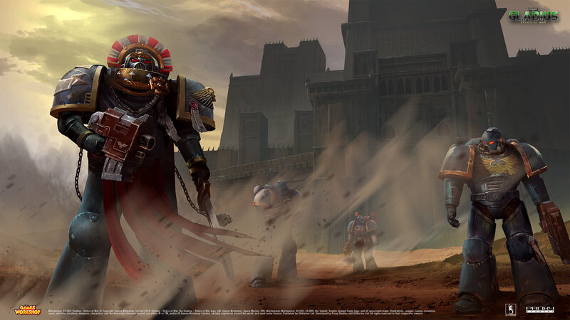 Space Marine Warriors — Gray