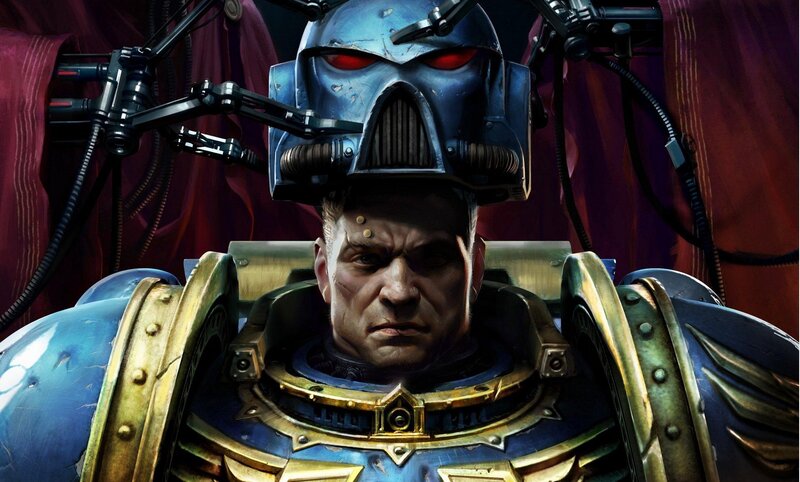 space marine with helmet