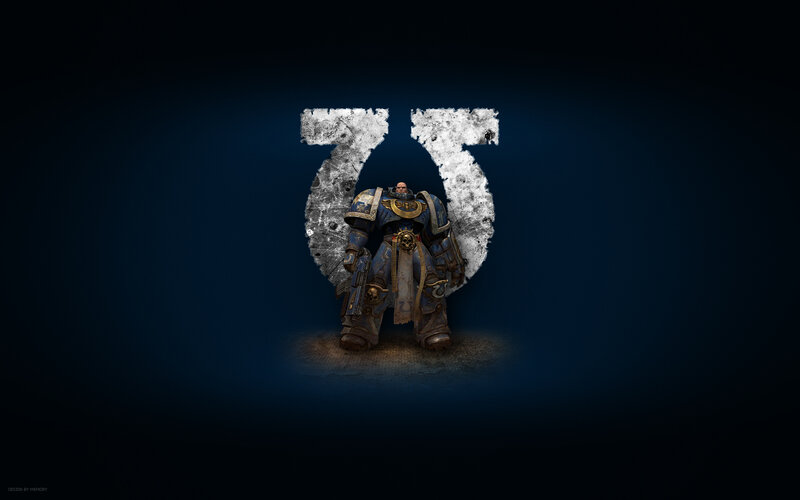 Space Marine with Symbol