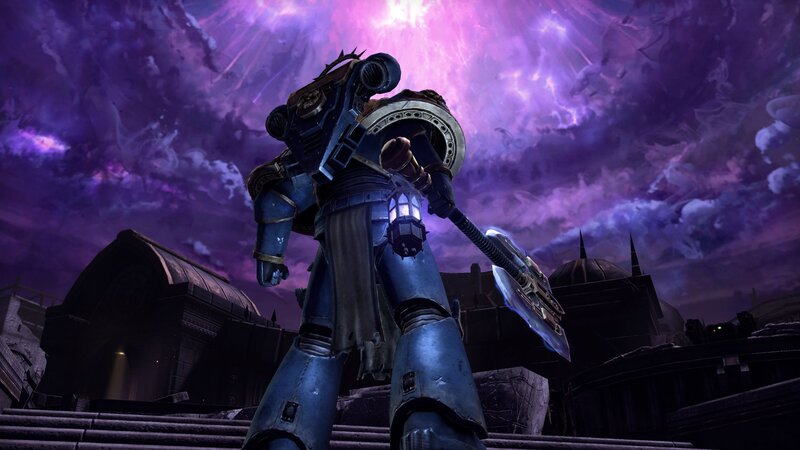 Space Marine with Weapon