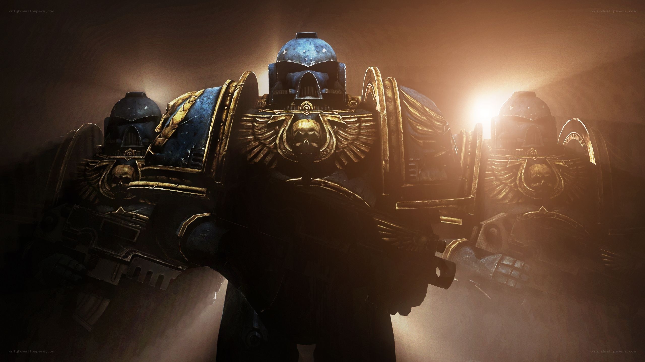 Space Marines in battle armor