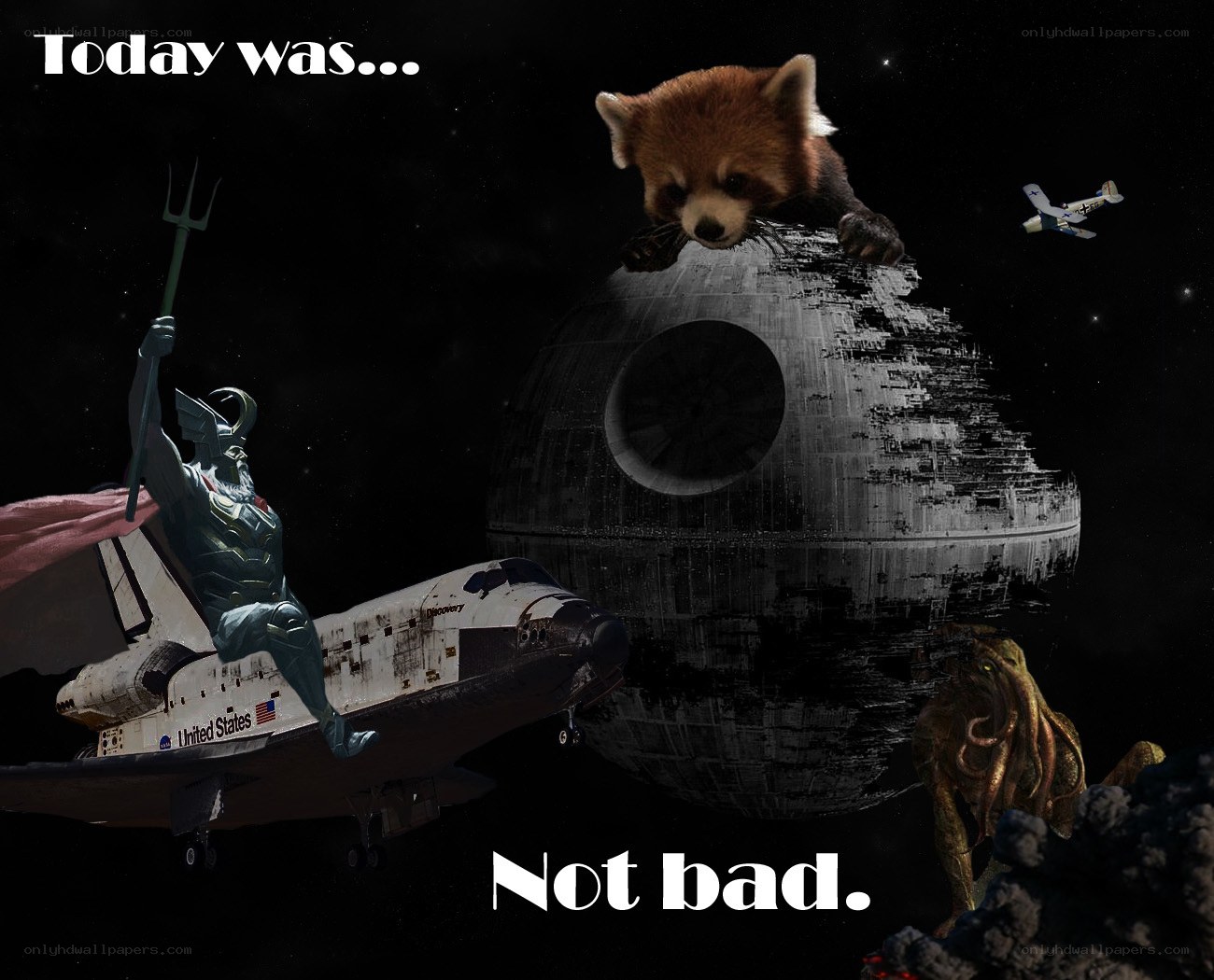 Space meme collage