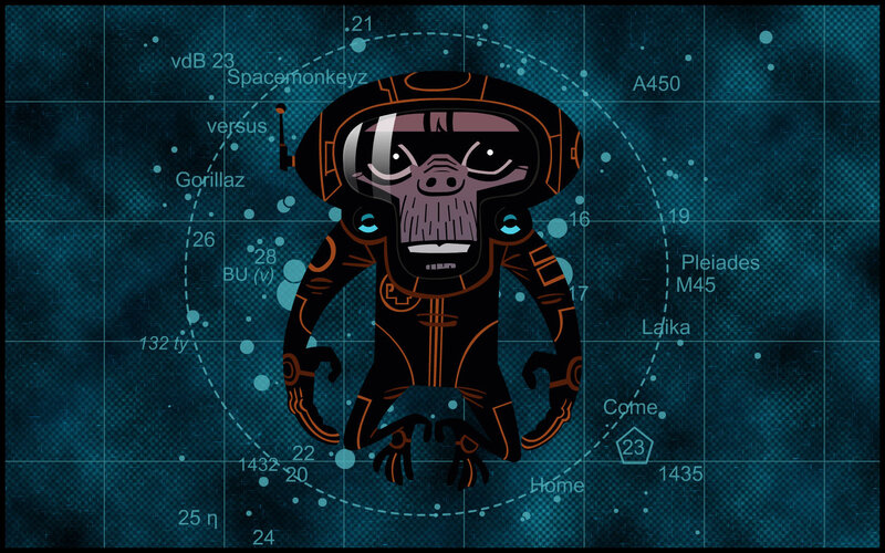 space monkey character
