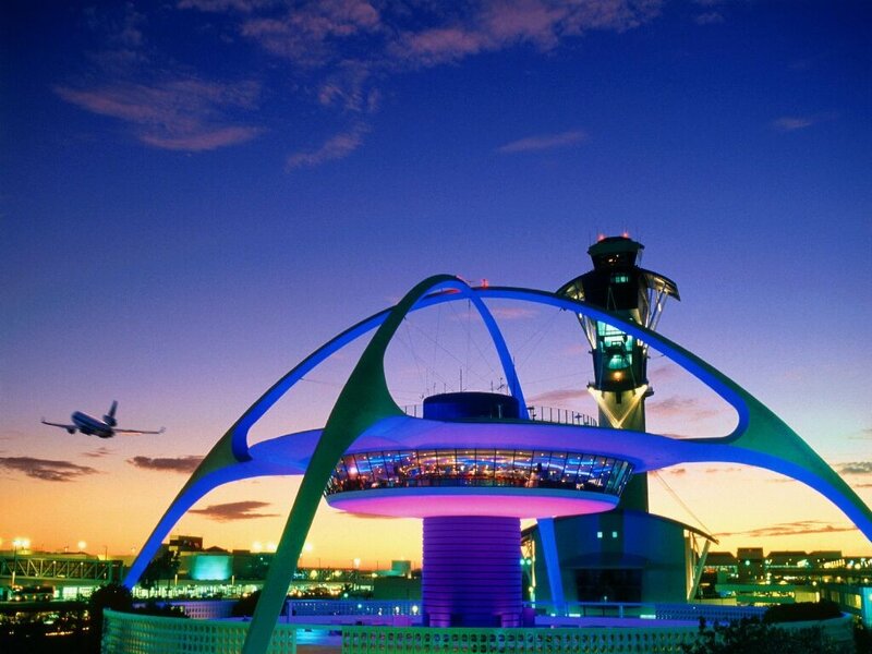 Space Mountain at night