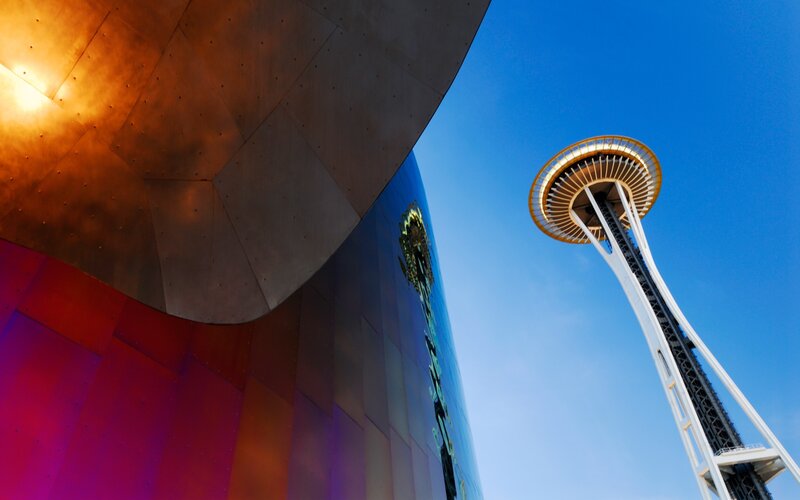 Space Needle and Building