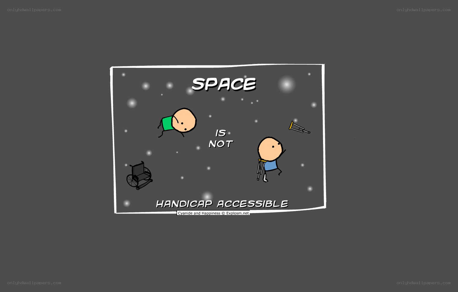 space not handicap accessible