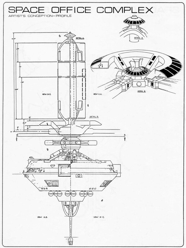Space Office Complex blueprint