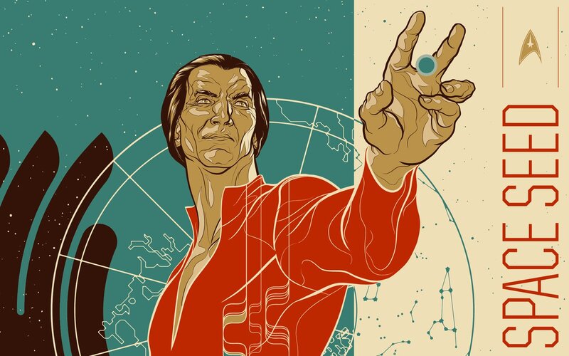 Space Seed poster art