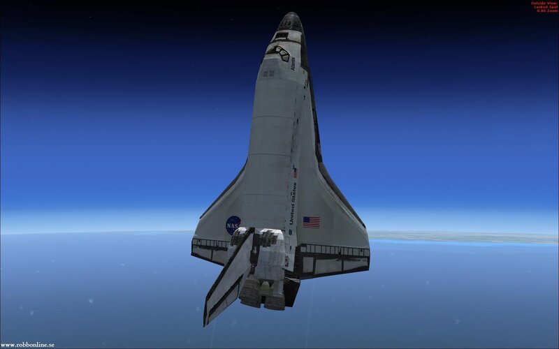 Space Shuttle Atlantis — Blue