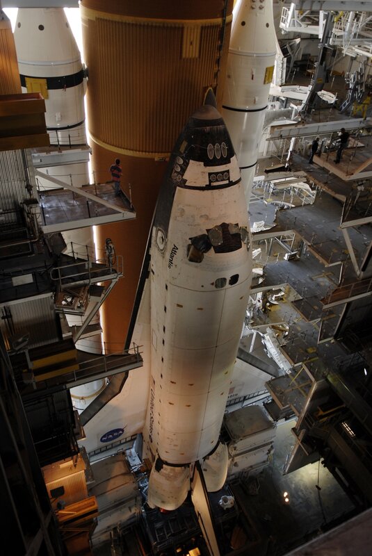 Space Shuttle Atlantis — White, Industrial