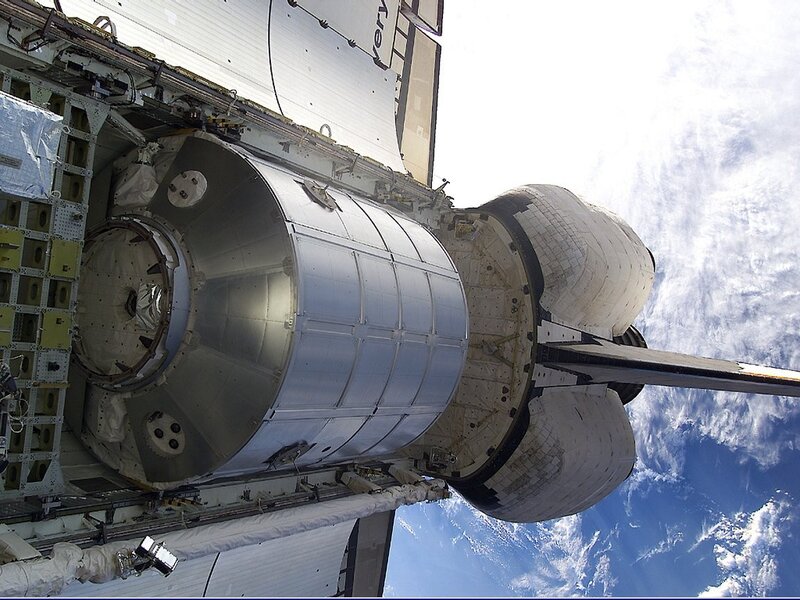 Space shuttle cargo bay