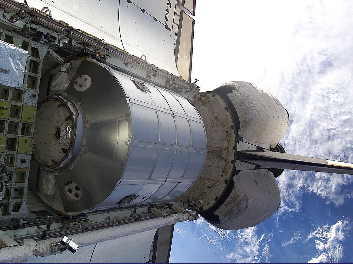 Space shuttle cargo bay