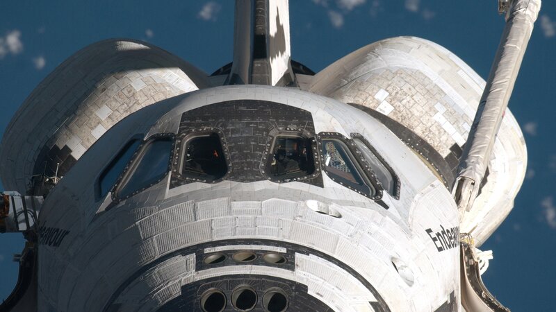Space Shuttle Cockpit — White