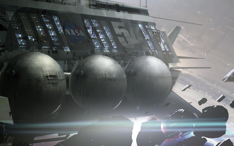 Space Shuttle Debris