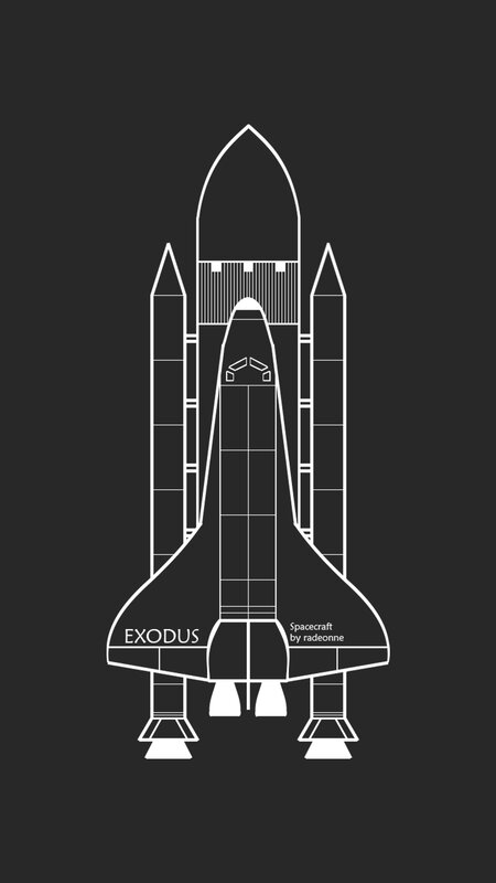 Space Shuttle Design — Black