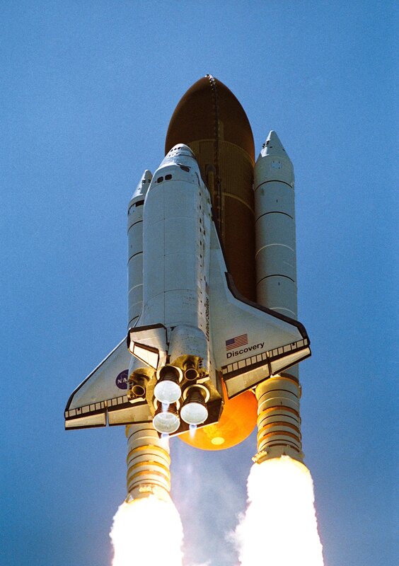 Space shuttle Discovery launch