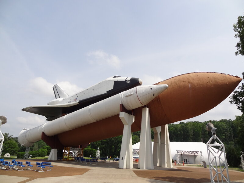 Space Shuttle Display — White