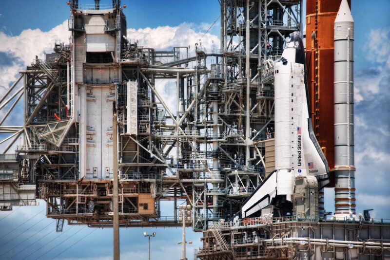 Space Shuttle Endeavour — Blue