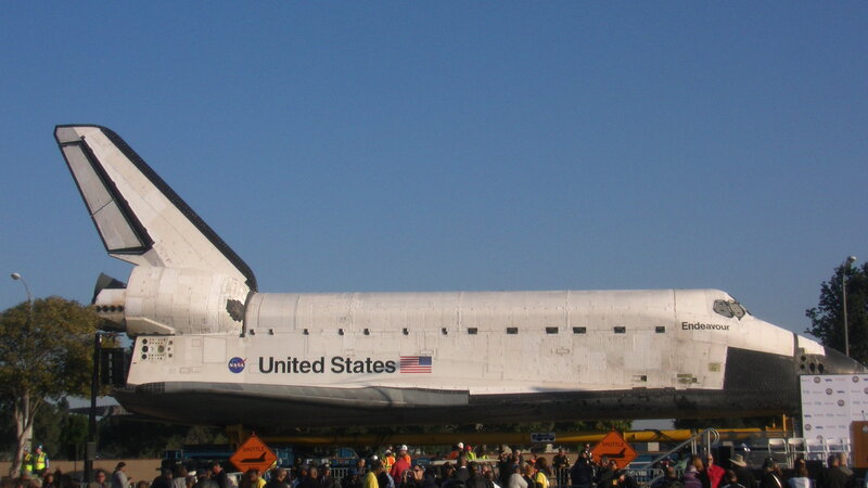 Space Shuttle Endeavour — White, Public
