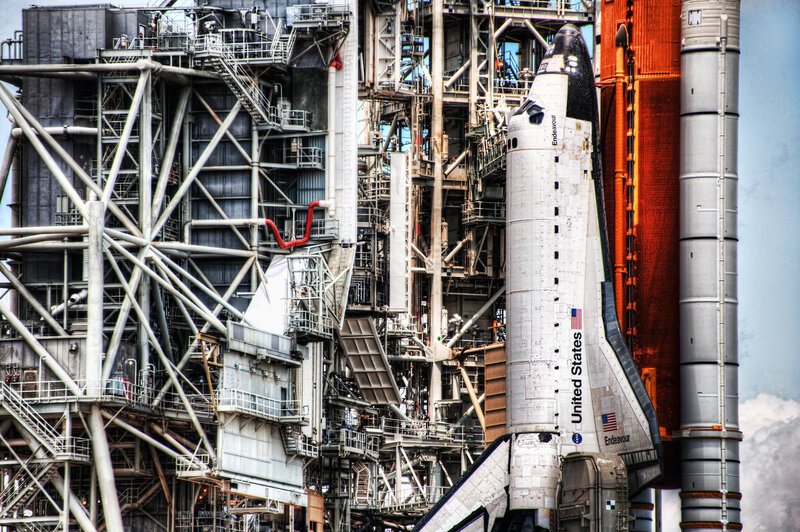 Space Shuttle Endeavour — White