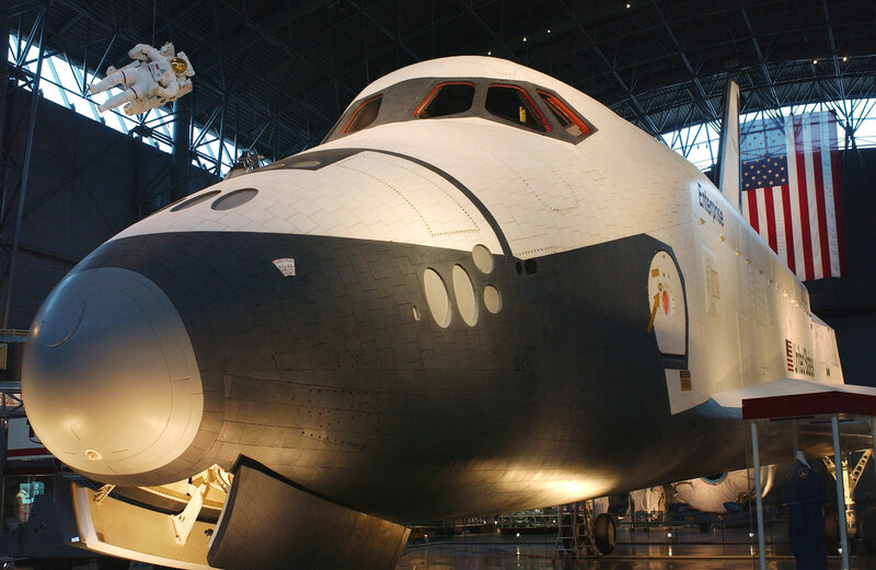 Space Shuttle Enterprise — White, Dramatic