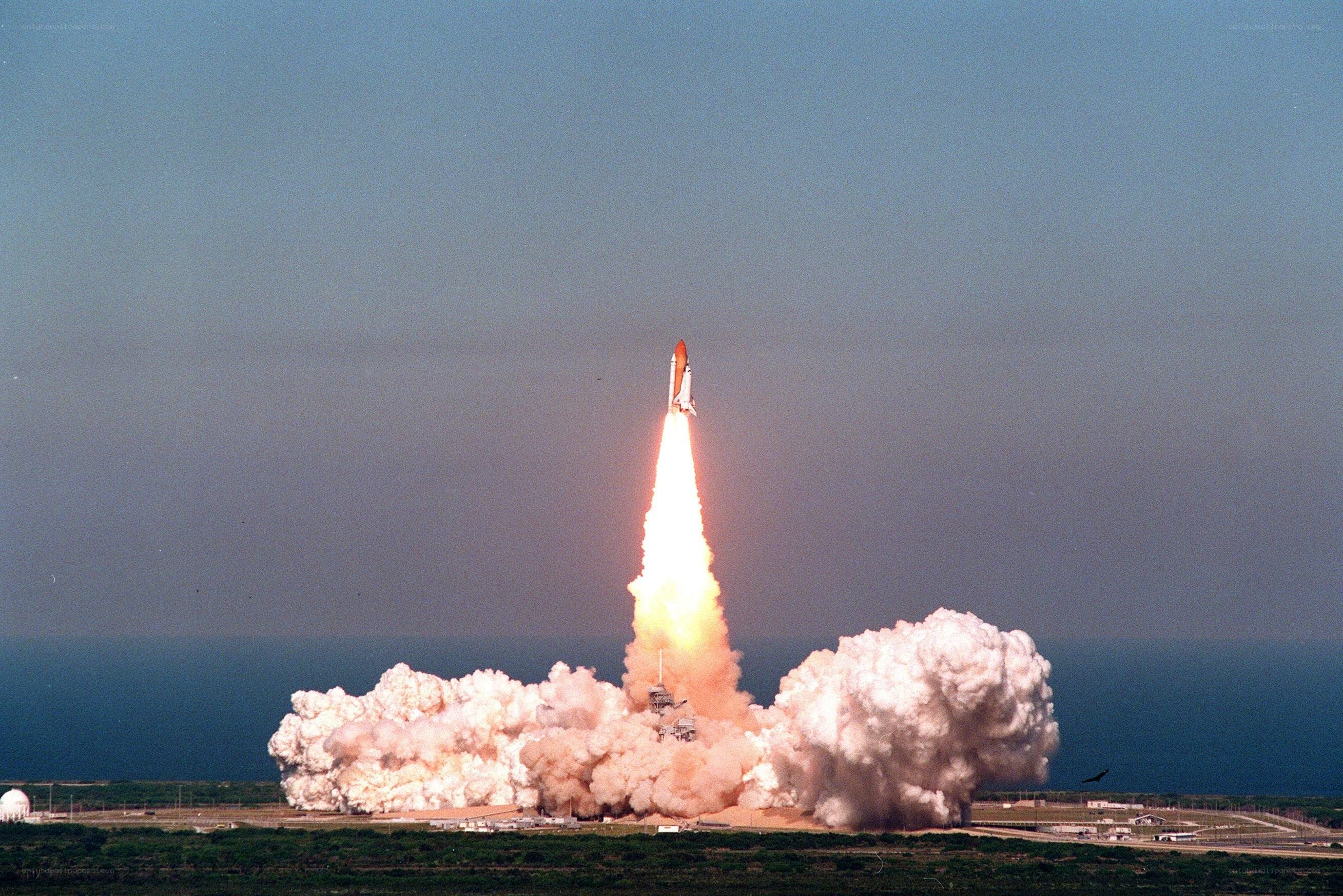 Space shuttle launch