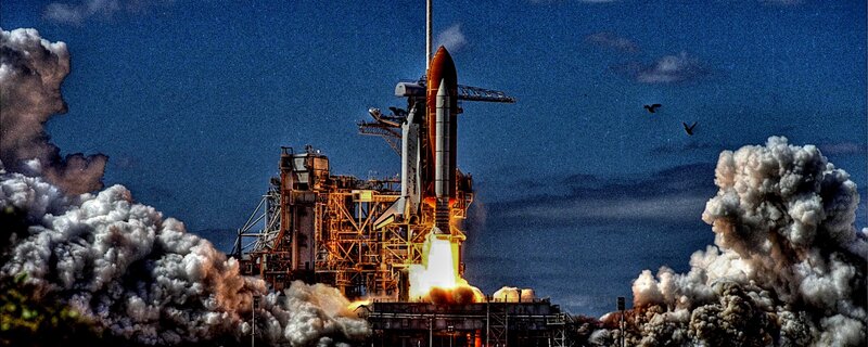 Space shuttle launch