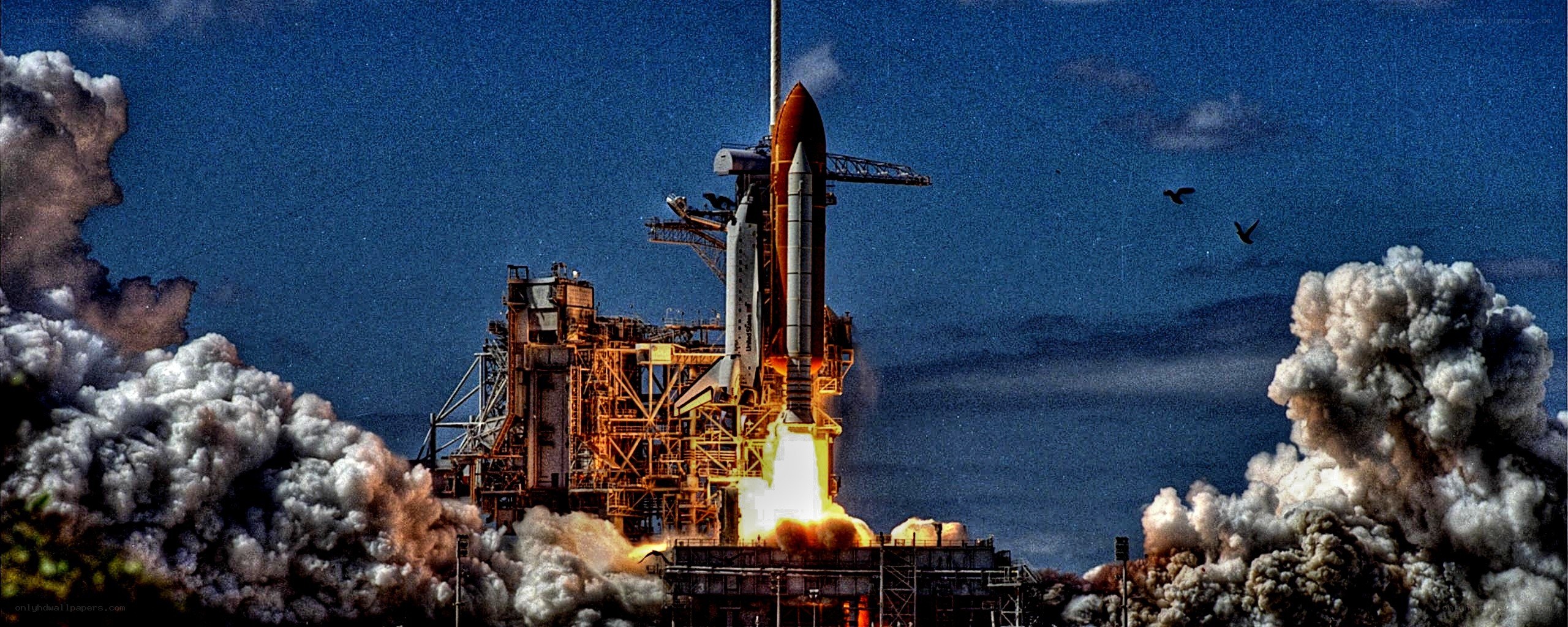Space shuttle launch