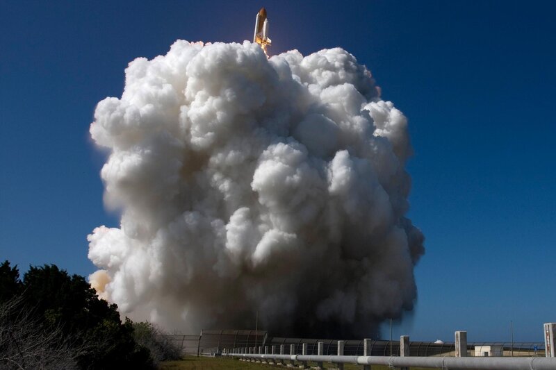 Space shuttle launch