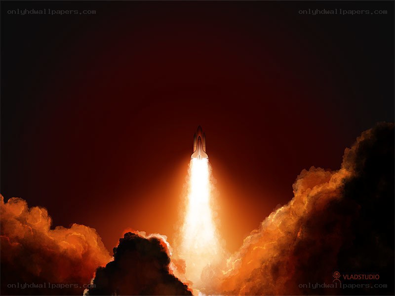 Space shuttle launch