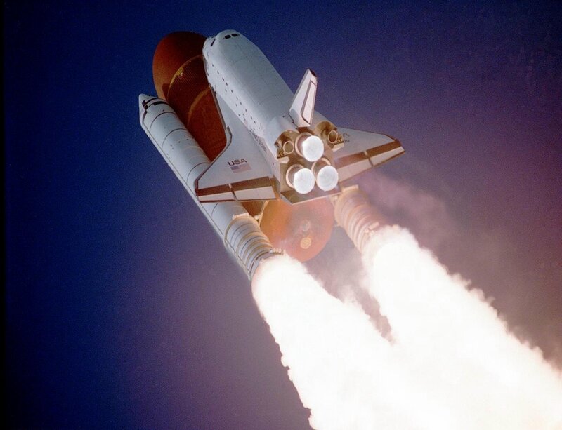 Space shuttle launch