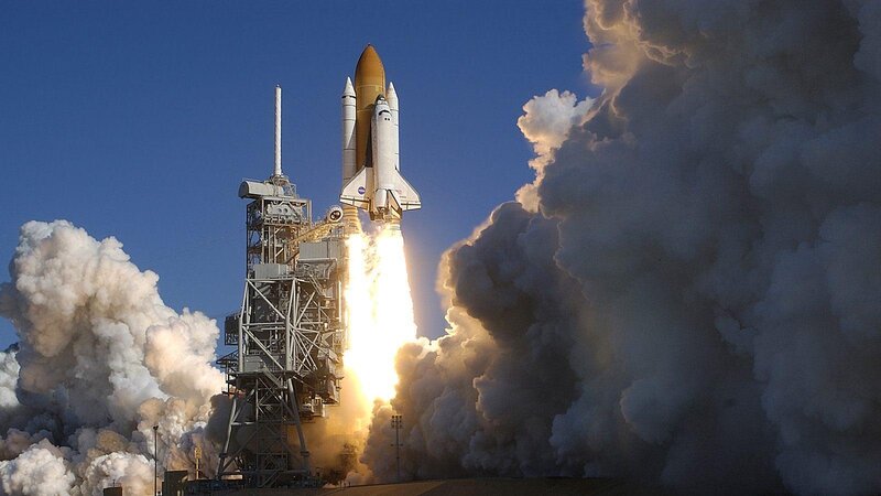 Space shuttle launch