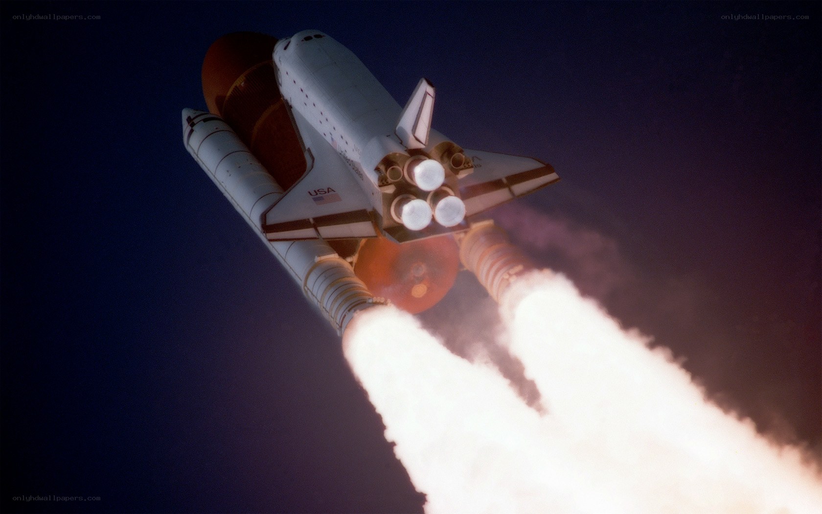 Space shuttle launch