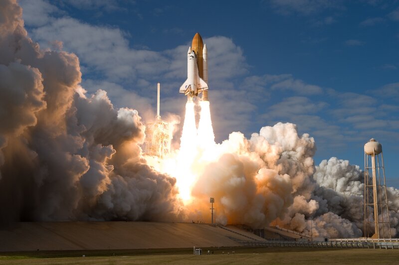 Space shuttle launch