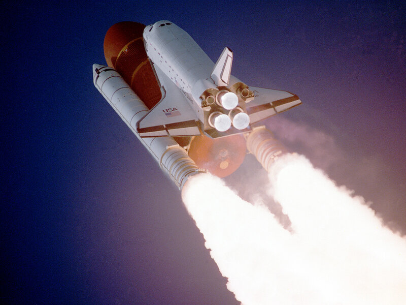 Space shuttle launch