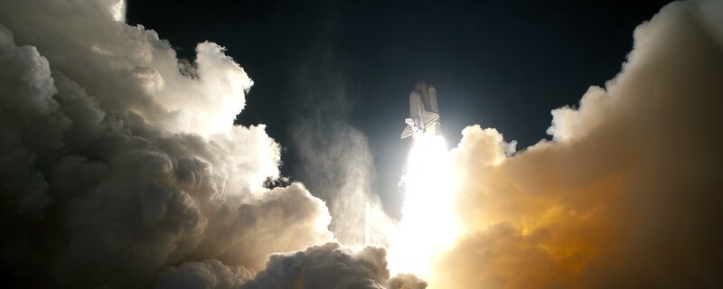 space shuttle launch