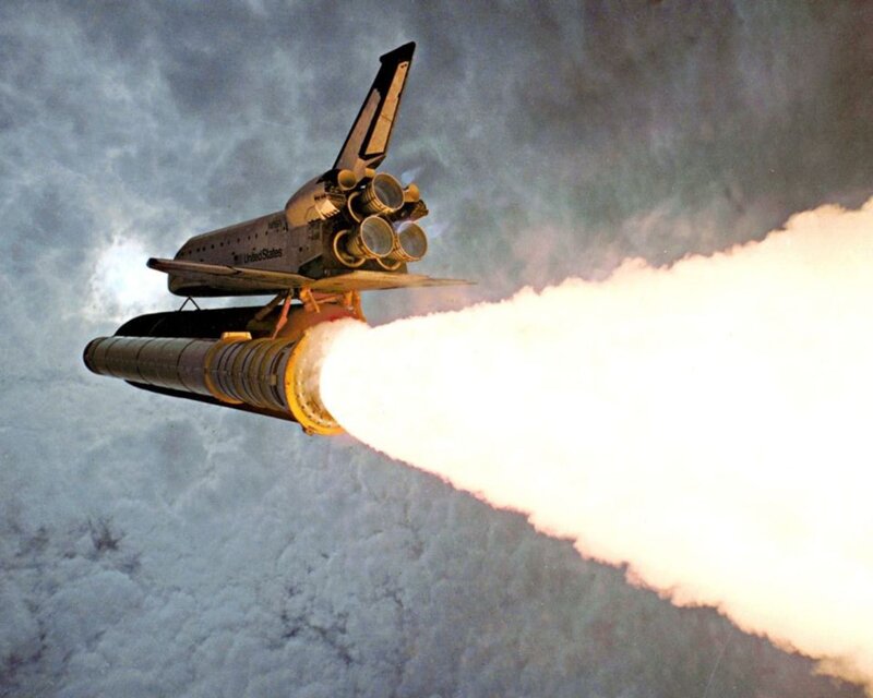 Space shuttle launch