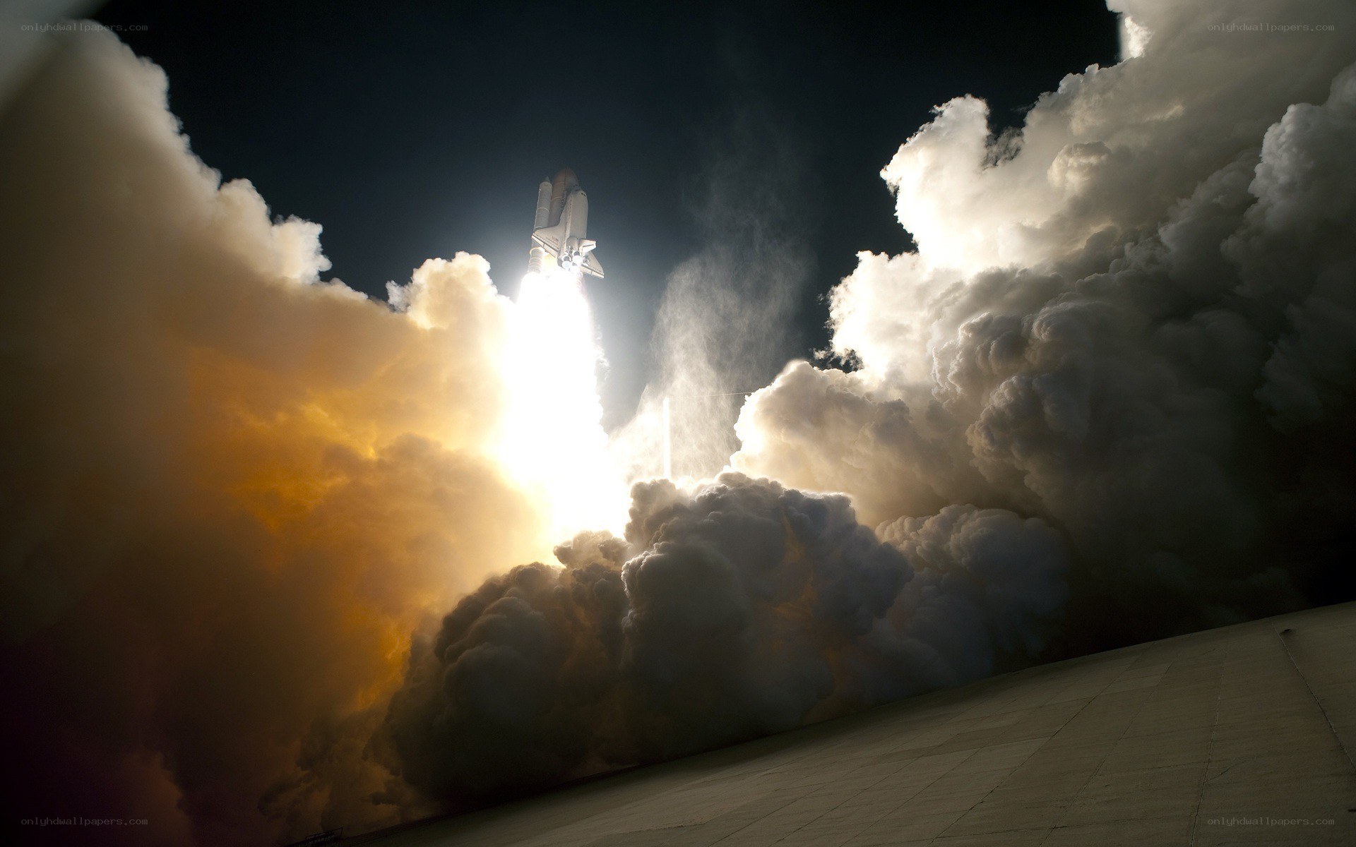 Space shuttle launch