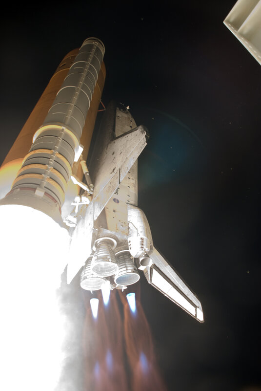 Space shuttle launch