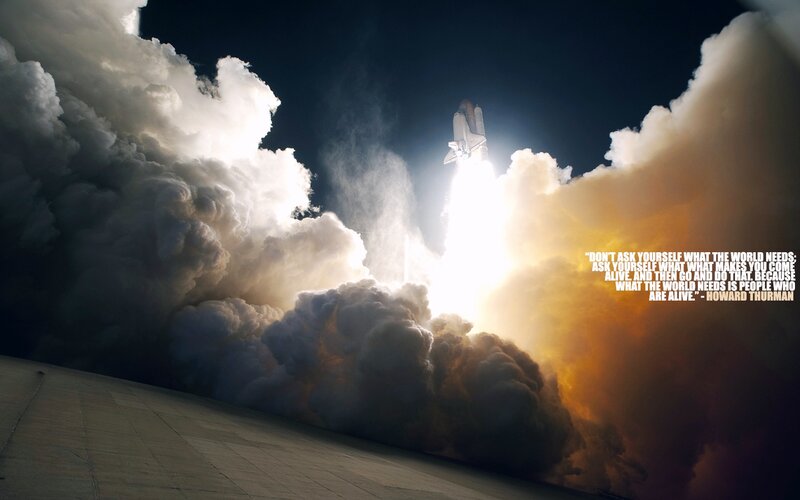 Space shuttle launch