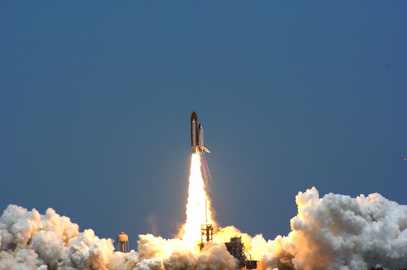 Space shuttle launch