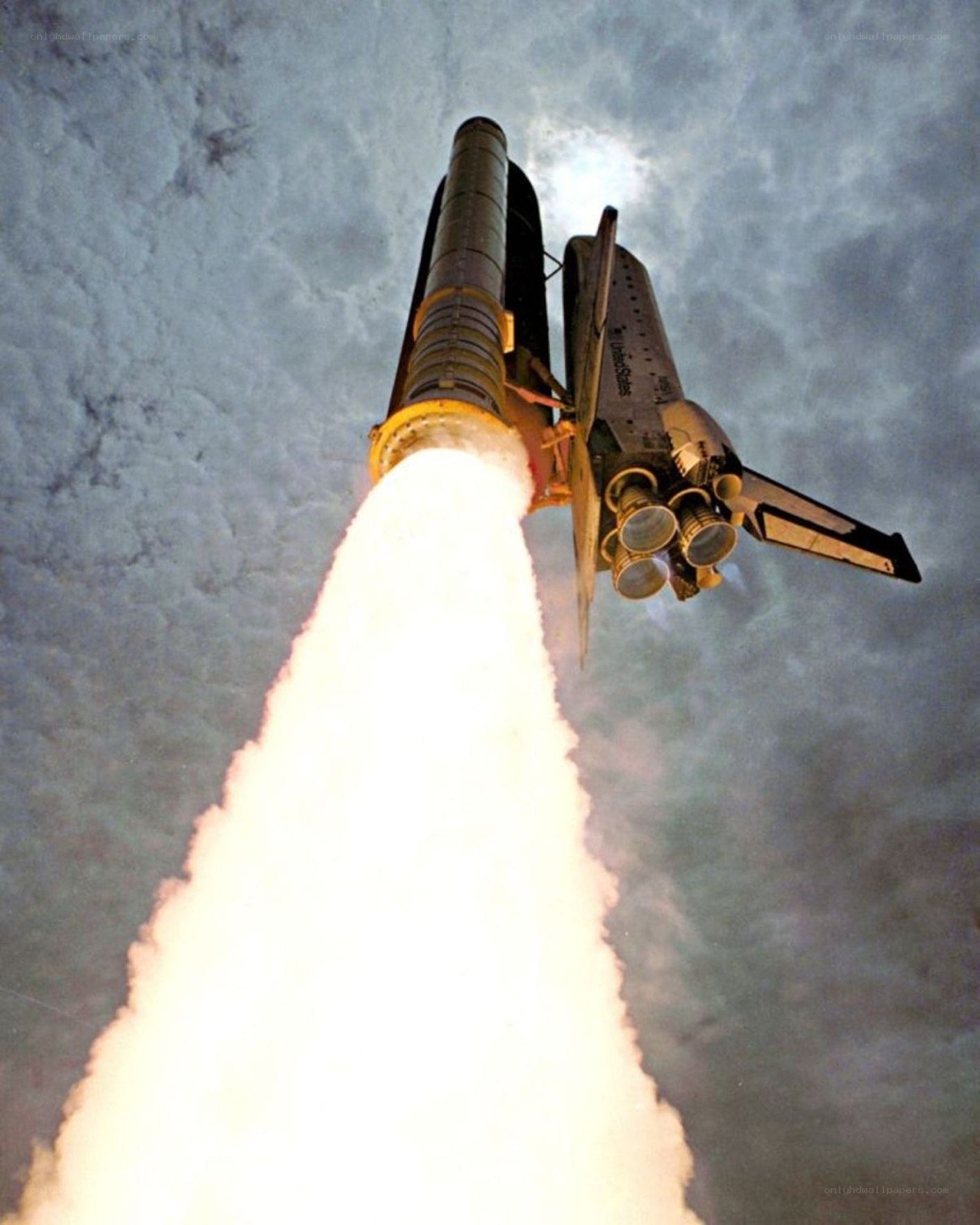 Space shuttle launch